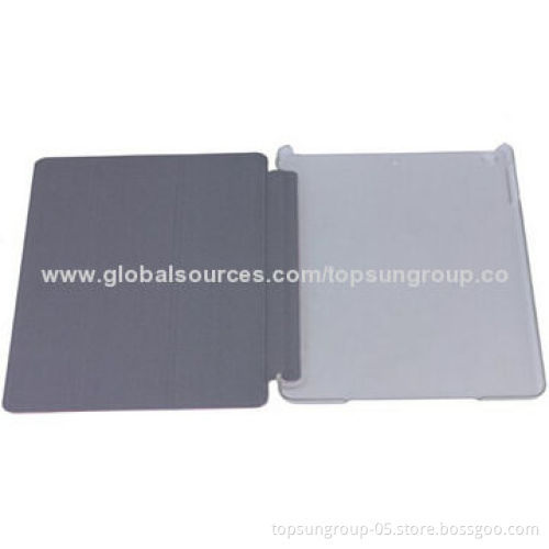 PU Leather Case for iPad Air, Voltage Technology Tri-fold, OEM and ODM Orders Welcomed